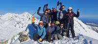 Tout le groupe Aml au pic de Contadé Tout le groupe Aml au pic de Contadé