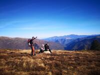 Pic St-Bathélémy au loin Pic St-Bathélémy au loin